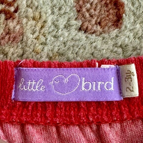 READ Little Bird 🌈 Rainbow Terry Dress - Picture 4 of 6